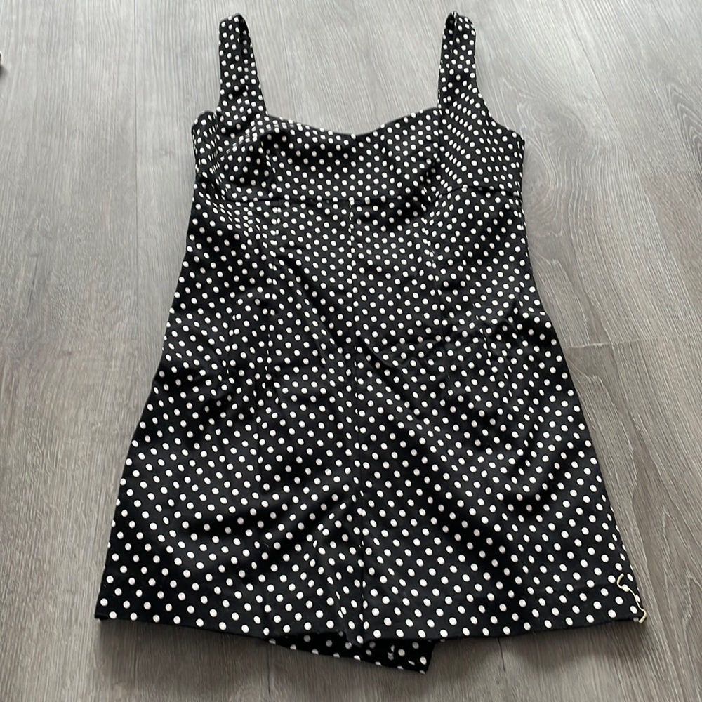 Zara polka dot romper